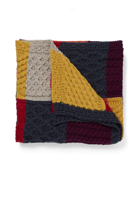 Killala Aran Intarsia | 837 Blanket