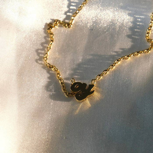 Oy Necklace | Silver