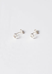 Circle Studs | Sterling Silver