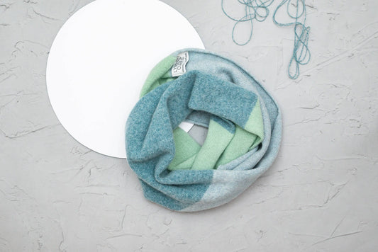Lambswool Snood Double Wrap | Various Colours