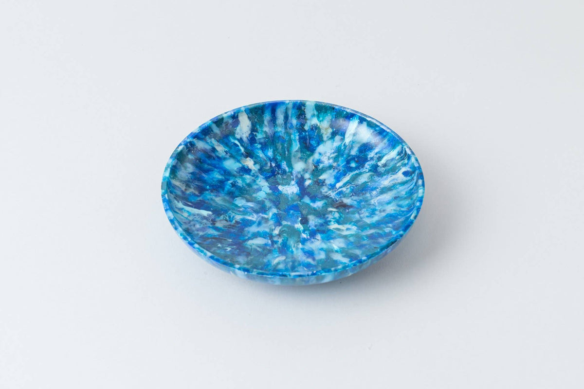 Round Serving Tray | Blue