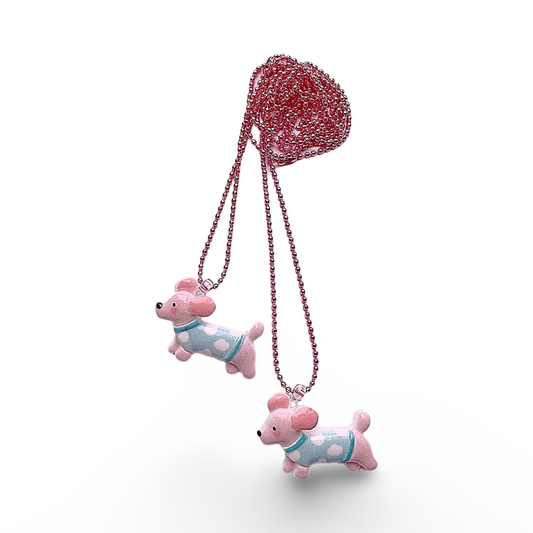 Dot Pup I Kids Dog Necklace