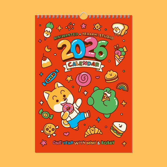 2026 Calendar | Yeaaah! Studio