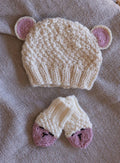 Bear Beanie | Cream