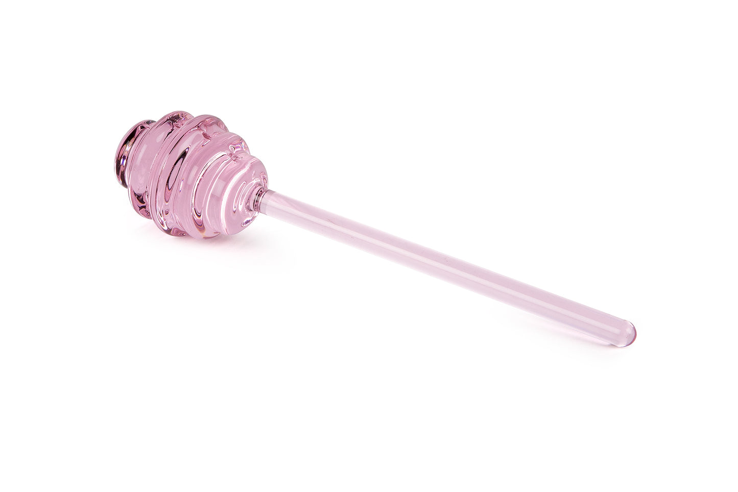 Glass Honey Dipper | Pink