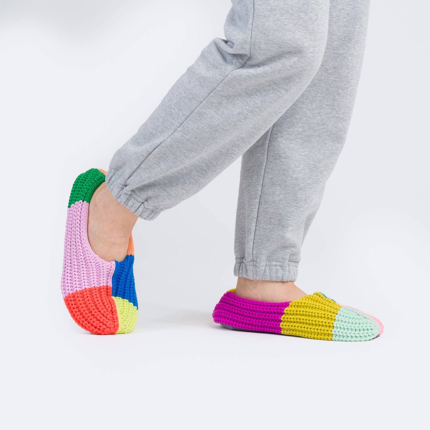 Mismatch Rib Slippers | various colours