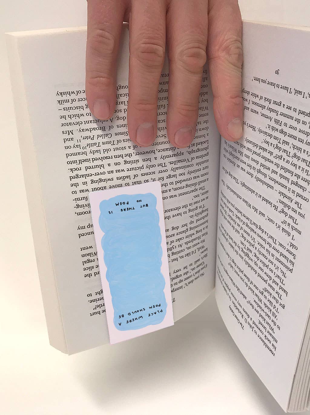 The Moon | Magnetic Bookmark x David Shrigley