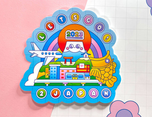 Trip to Japan | Vinyl Sticker