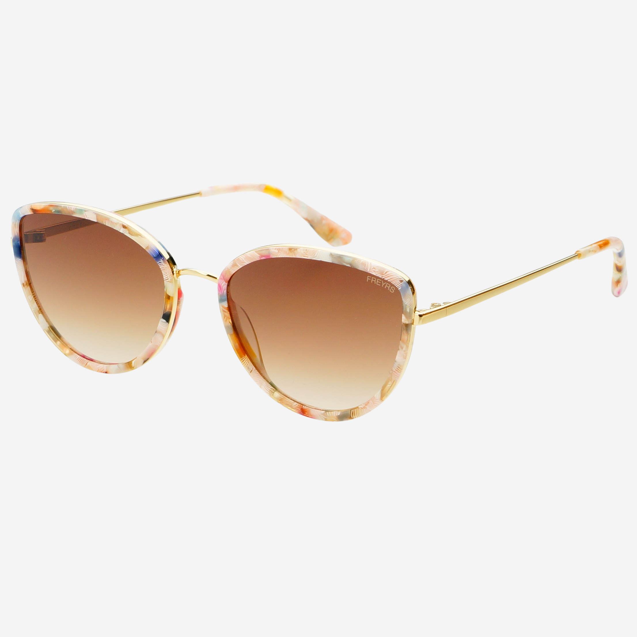 Luna Acetate Cat Eye Women's Sunglasses | Rose Tortoise