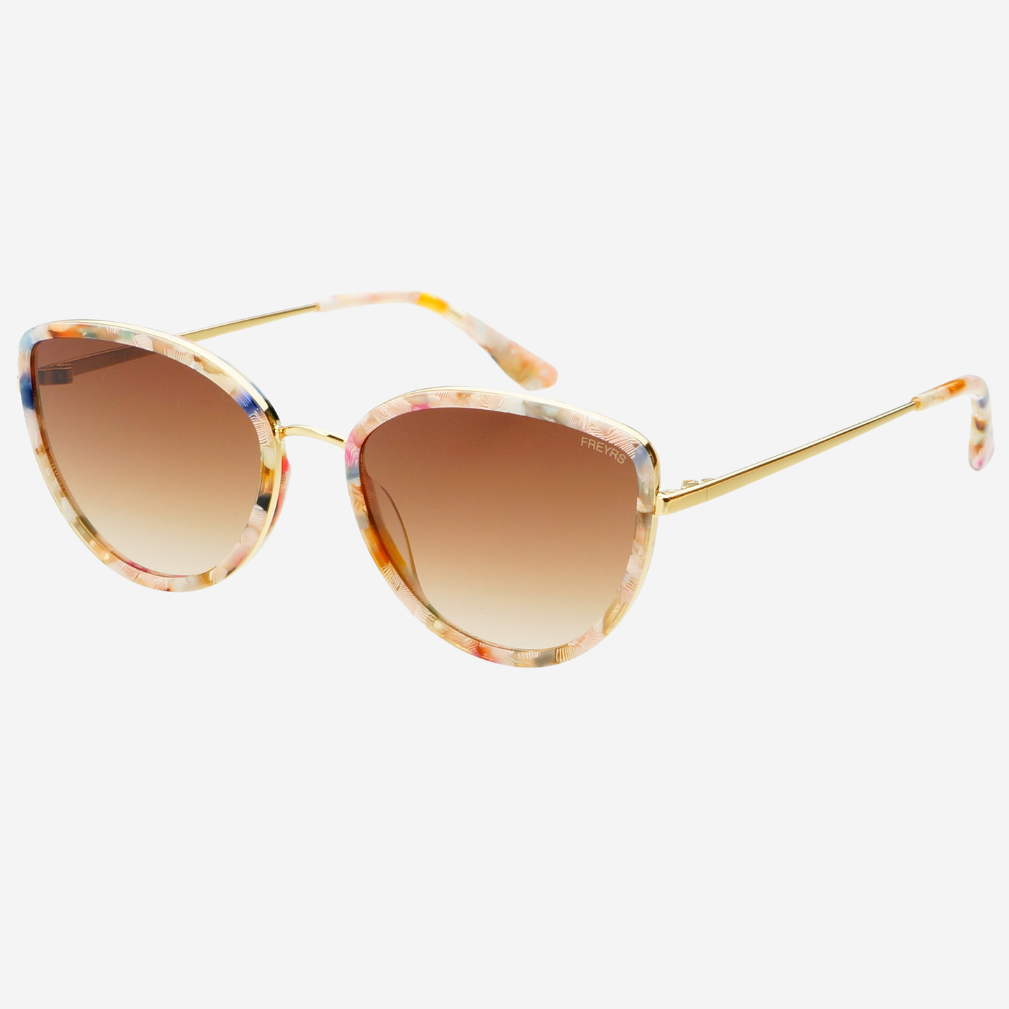 Luna Cat Eye Sunglasses | Rose Tortoise