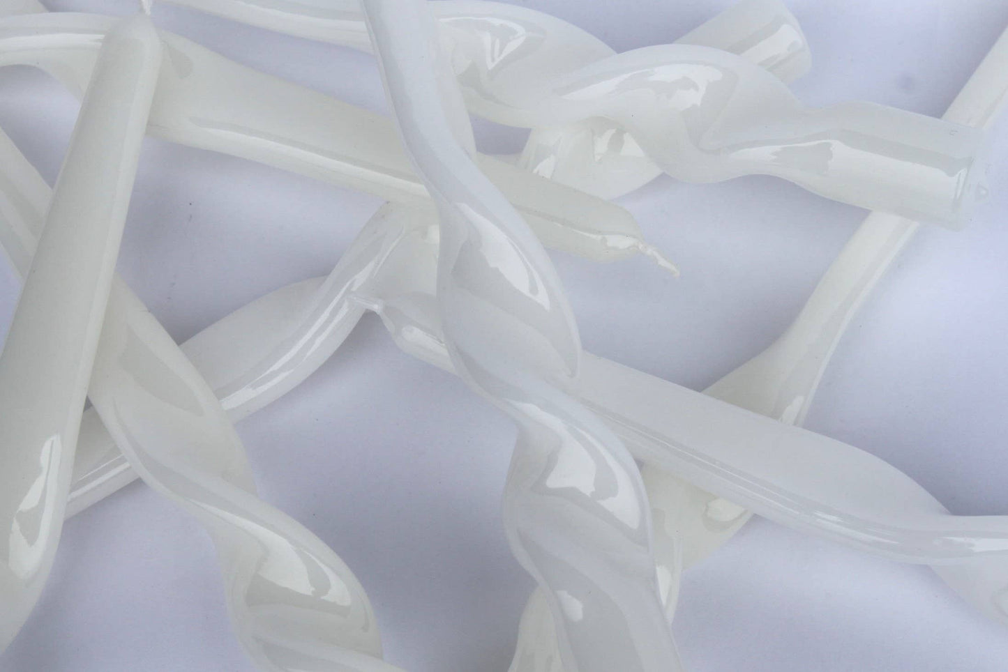 Twist Taper Candles - 3 Pack | Various Colours