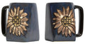 Mara Stoneware Square Mug | Sunflowers