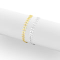 Chevron Chain Bracelet | Gold & Stainless Steel