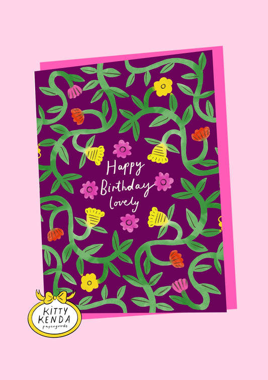 Birthday Lovely | Birthday Card 