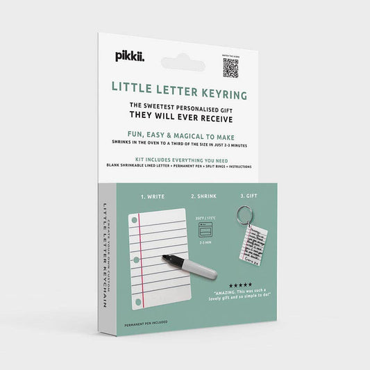 Little Letter Shrink | Keyring Kit