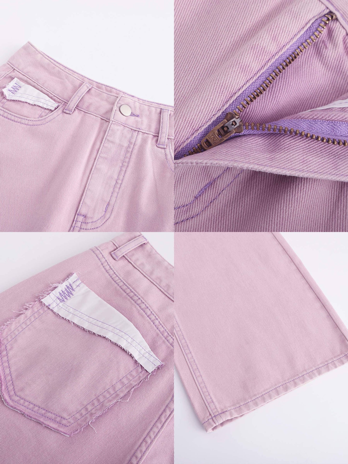 Lilac Pocket Classic Jeans