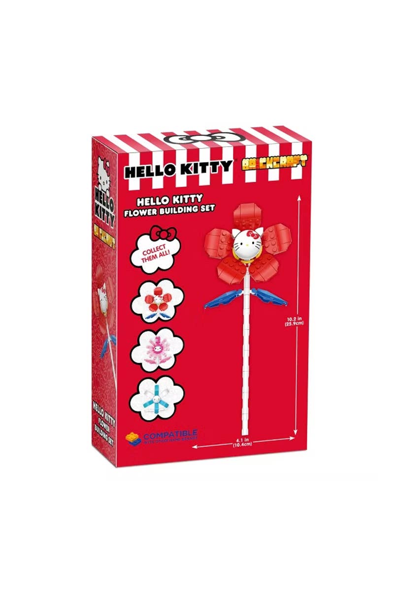 Brickcraft | Hello Kitty Flower Build Set