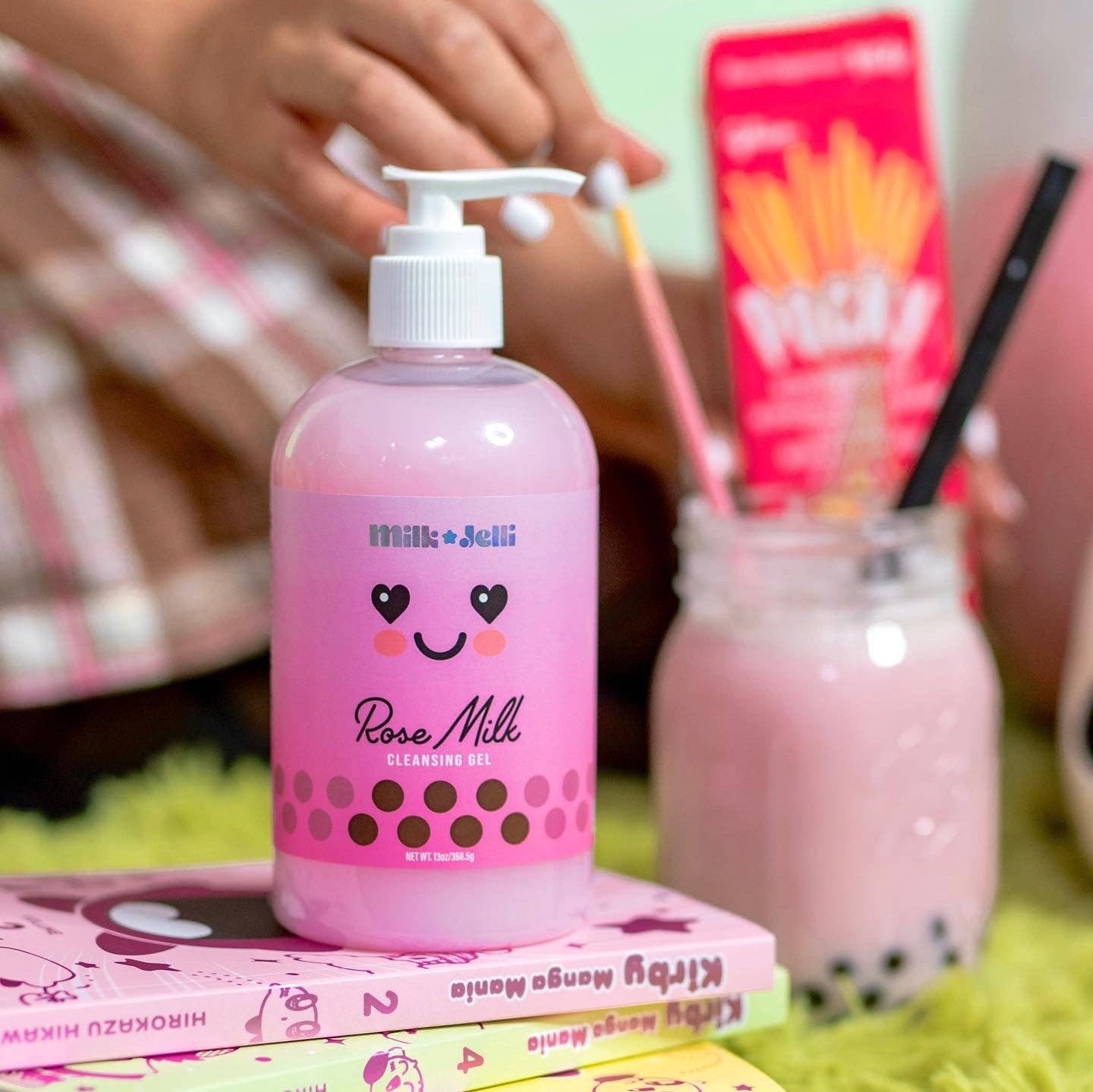 Rose Milk | Hand + Body Cleansing Gel