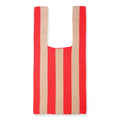 Knit Tote Bag  | Assorted Stripe Colours