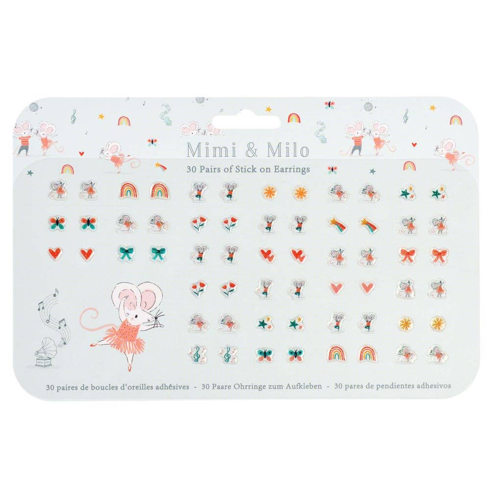 Mimi and Milo | Stick on Earrings
