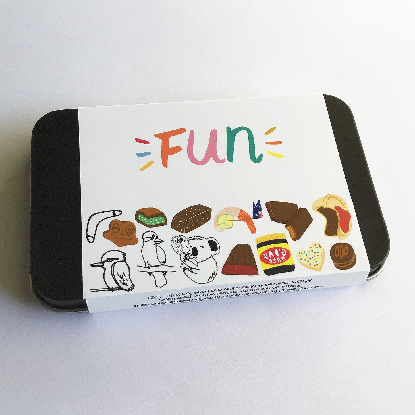 Australiana Animal n Food | Pre-cut Temporary Tattoos