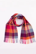 Lambswool Scarf | Orient Ginger Check