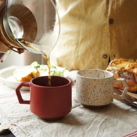 Chips Stack Mug 280ml | Sand Blue