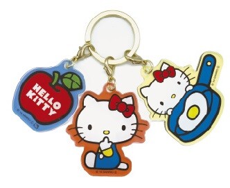 Hello Kitty Charm Keyring | Various Designs