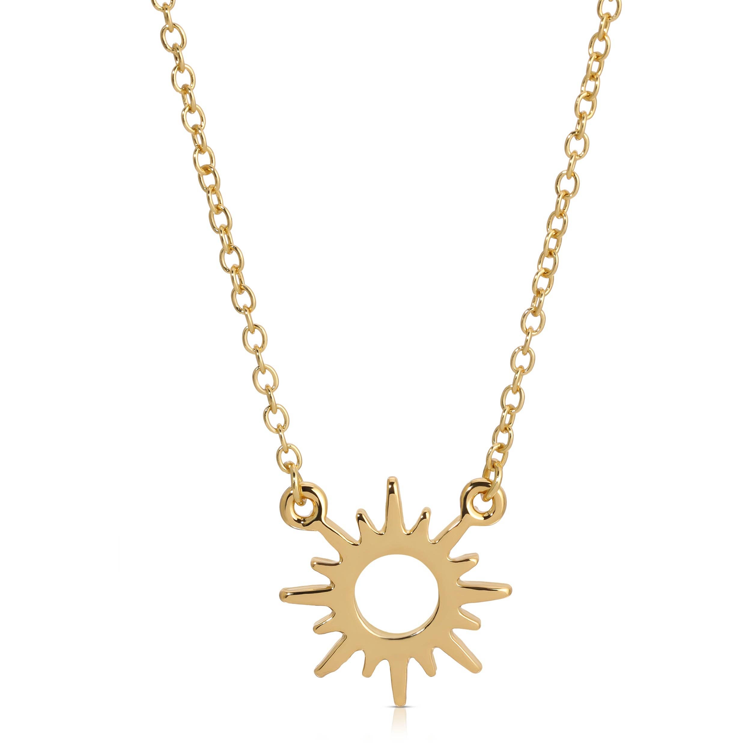 Faith Gold Necklace | Let Your Light Shine