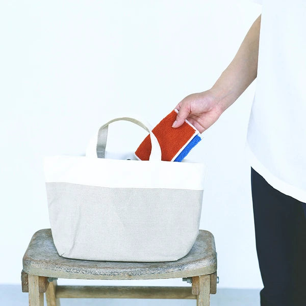 Mini Face Towel | Blue wiggle