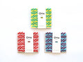 Set of 3 Face Towel | Geometric