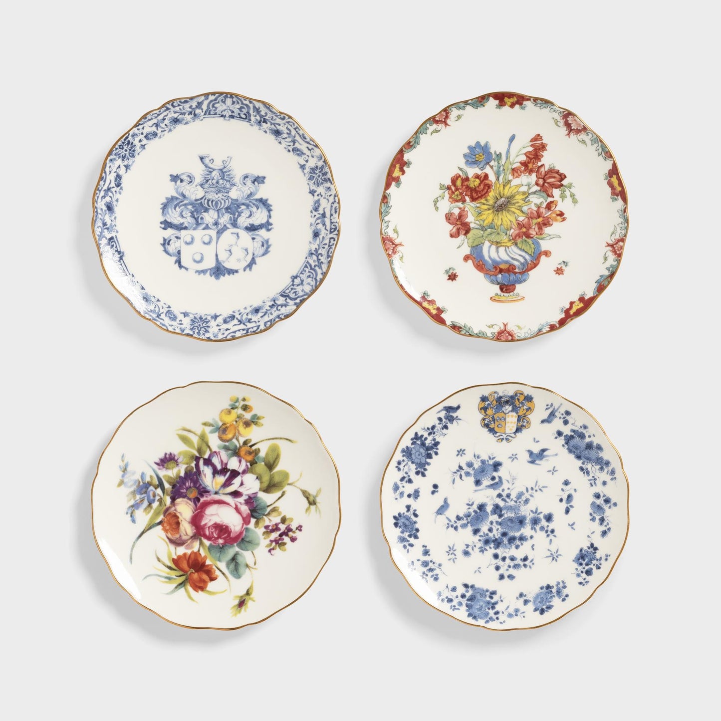 Plate Set of 4 | Patina