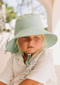 Wide Brim Bucket Hat | Sage