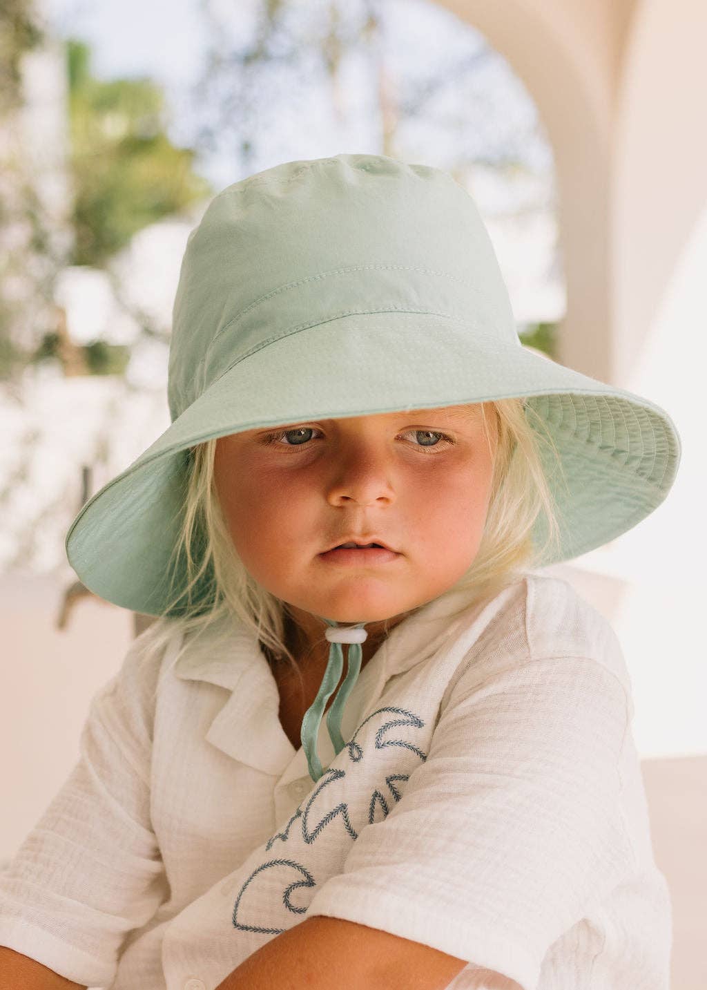 Wide Brim Bucket Hat | Sage