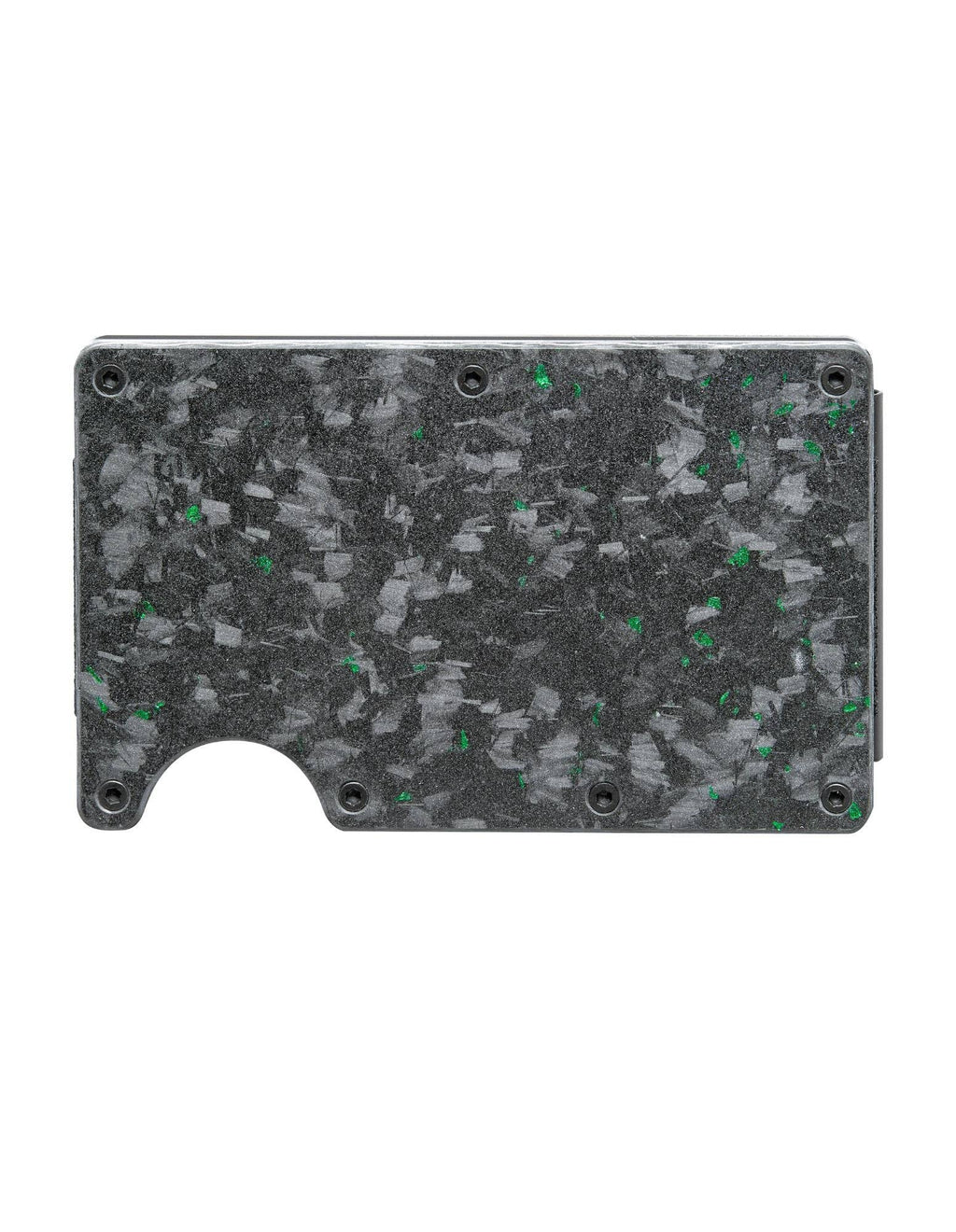 La Enviro | Carbon Wallet I Matte Green Speckle