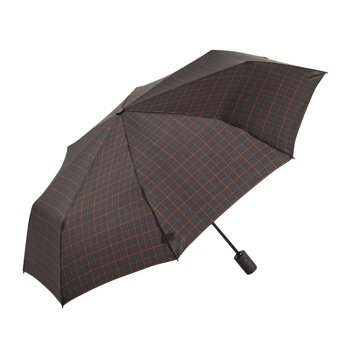 EZPELETA Auto Open/Close Folding Umbrella | Plaid