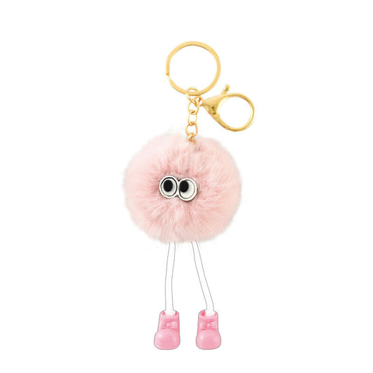 Fluffy Monster Key Chains | Various Colours