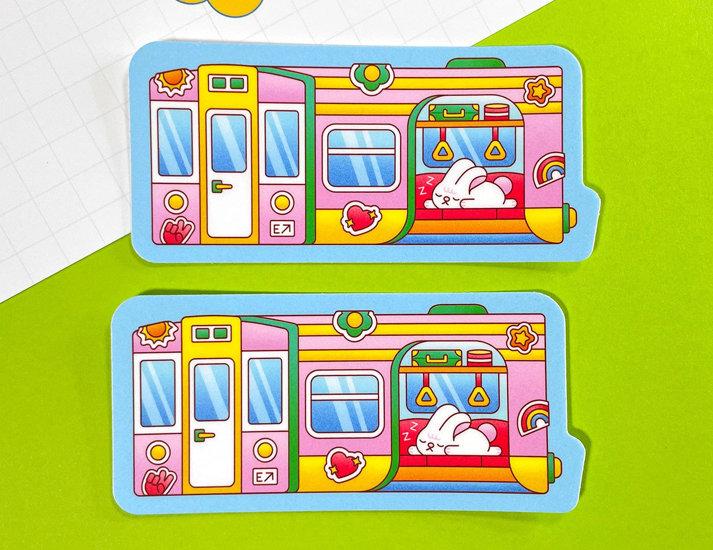 Subway Snooze | Vinyl Sticker