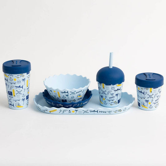 Rad Times | Bowl and Plate Set