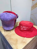 Brimmed Hat Terry | Racer Red