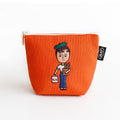 Boat Pouch Small | Embroidered Character Series