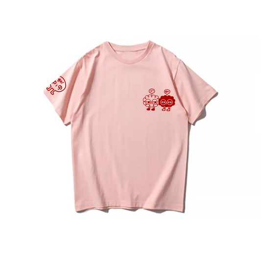 Kouen Print | Pink T-shirt