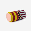 Pattern Patch Bolster Pillow | Various Colours