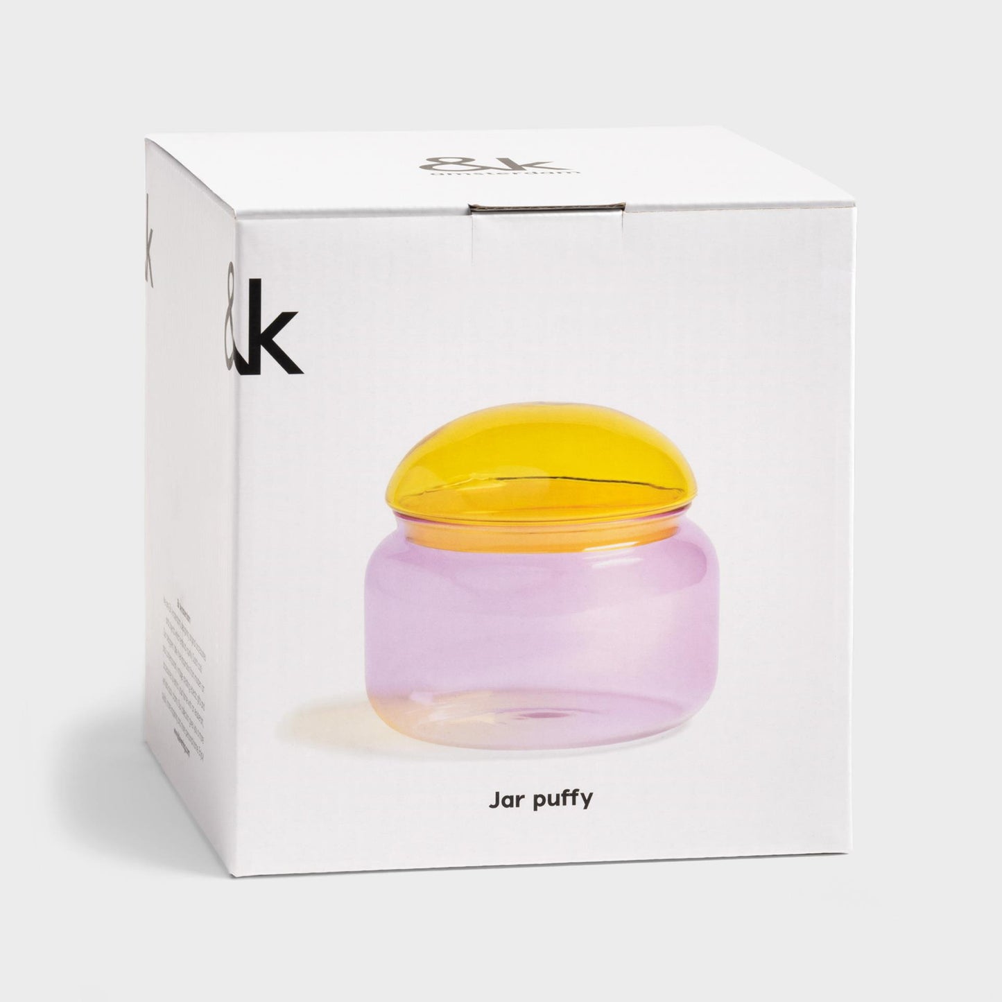 Puffy Jar | Pink