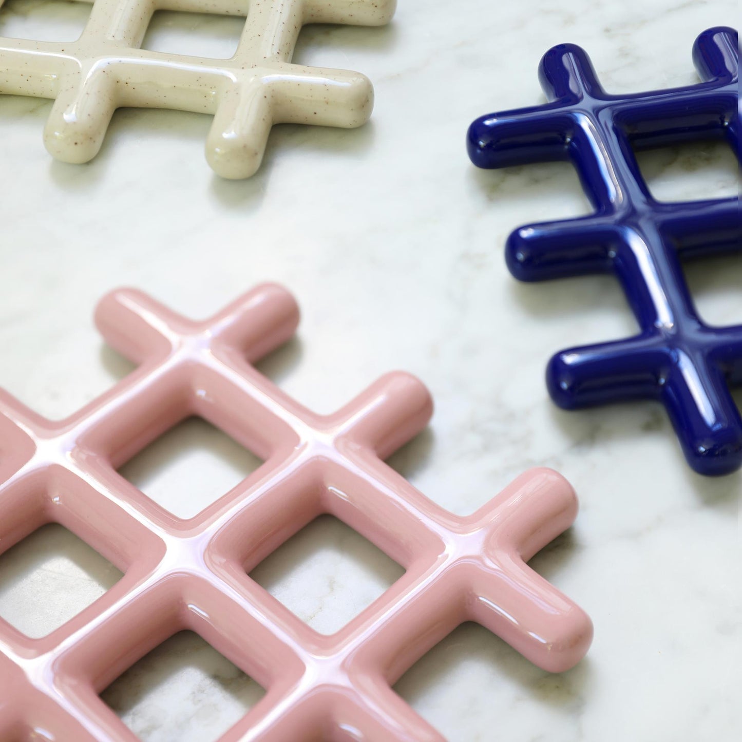 Trivet Grid | Blue