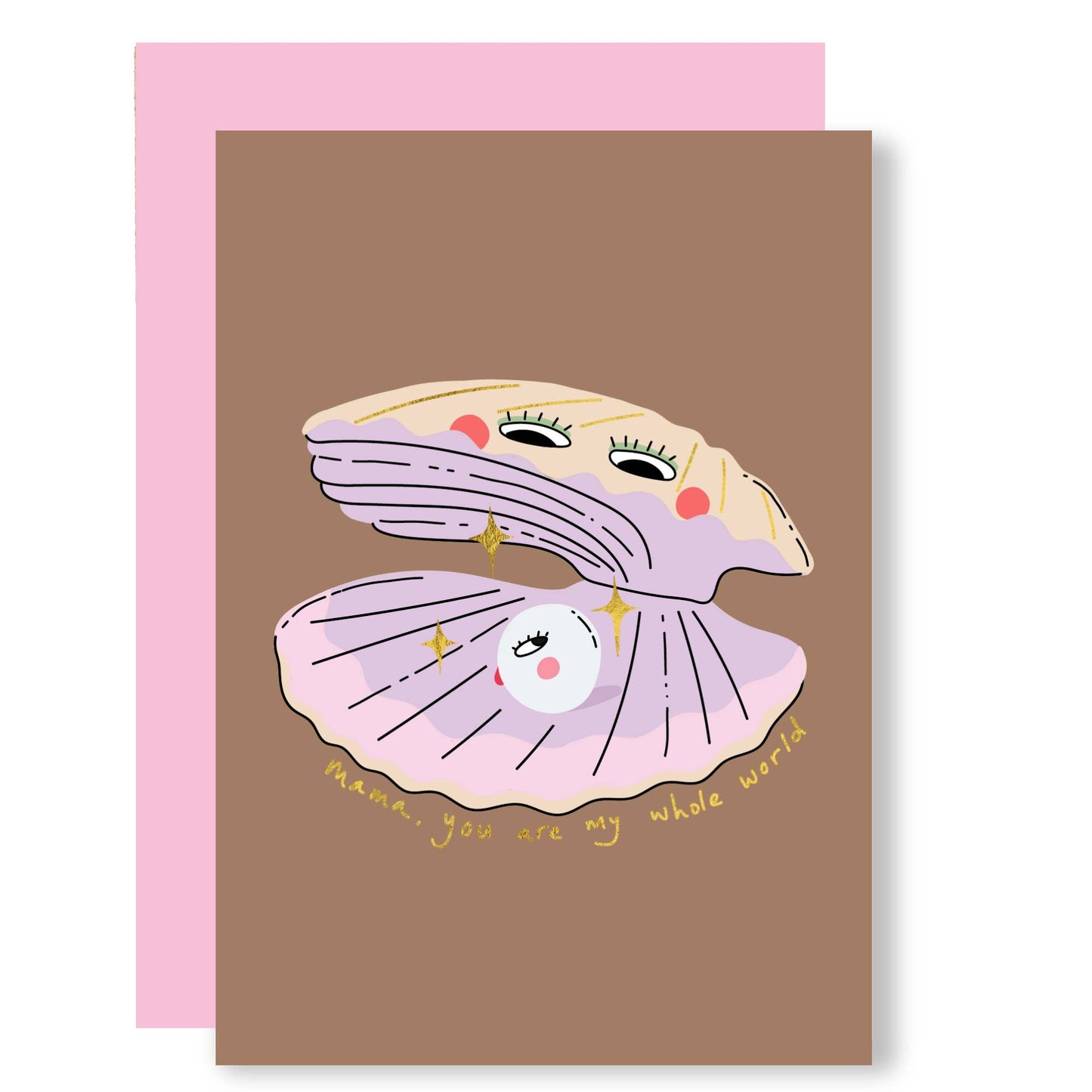 Mama you are my whole world card