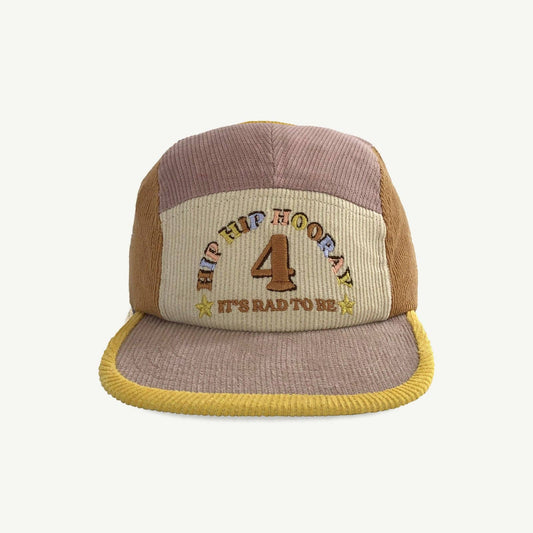 4th Birthday Cord Cap | Musk Spliced