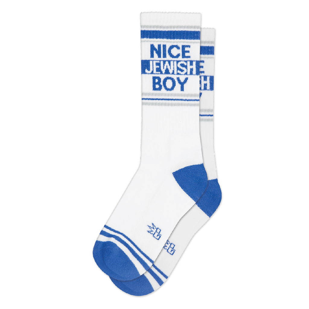 Nice Jewish Boy | Gym Crew Socks