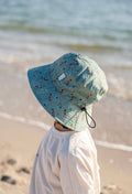 Wide Brim Bucket Hat | Shooting Hoops