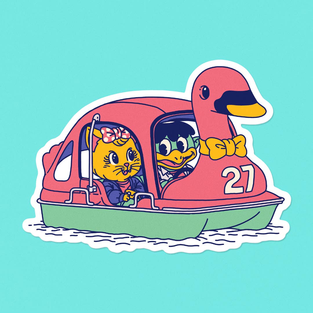 "Swanboat" | Vinyl Sticker